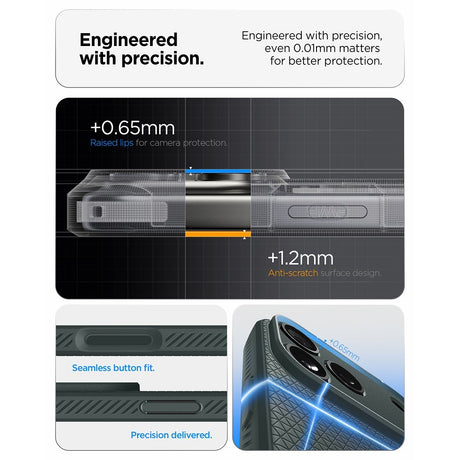 Spigen iPhone 17 Pro Max/iPhone 18 Pro Max Cover Liquid Air Abyss Green