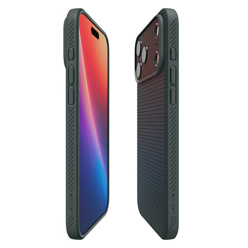Spigen iPhone 17 Pro Max/iPhone 18 Pro Max Cover Liquid Air Abyss Green