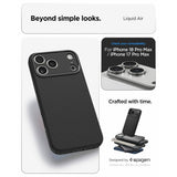 Spigen iPhone 17 Pro Max/iPhone 18 Pro Max Cover Liquid Air Matte Black