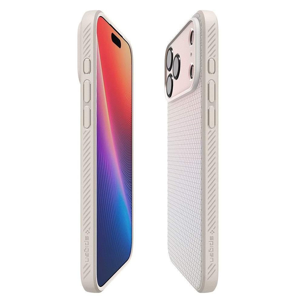 Spigen iPhone 17 Pro Max/iPhone 18 Pro Max Cover Liquid Air Natural Titan