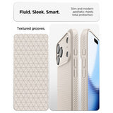Spigen iPhone 17 Pro Max/iPhone 18 Pro Max Cover Liquid Air Natural Titan