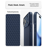 Spigen iPhone 17 Pro Max/iPhone 18 Pro Max Cover Liquid Air Navy Blue
