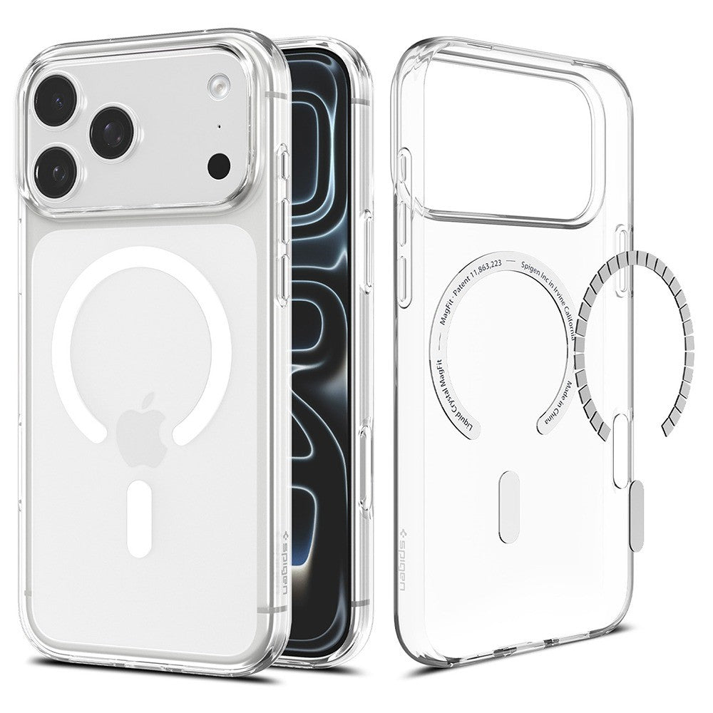 Spigen iPhone 17 Pro Max/iPhone 18 Pro Max Cover Liquid Crystal MagFit Clear White