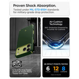 Spigen iPhone 17 Pro Max/iPhone 18 Pro Max Cover Nano Pop Hybrid MagFit Avo Green