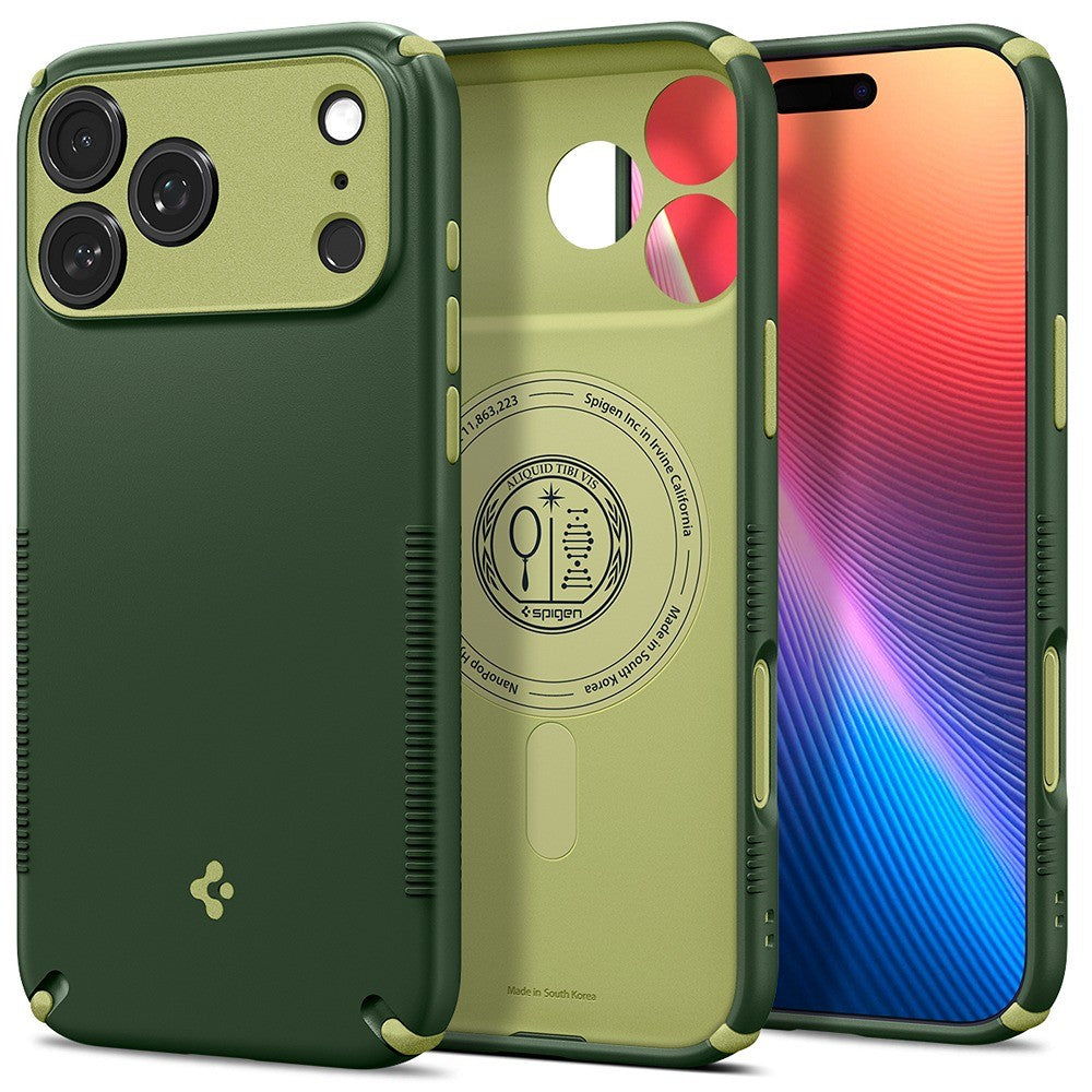 Spigen iPhone 17 Pro Max/iPhone 18 Pro Max Cover Nano Pop Hybrid MagFit Avo Green