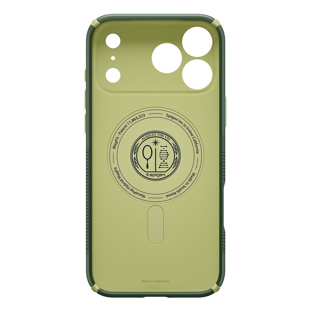 Spigen iPhone 17 Pro Max/iPhone 18 Pro Max Cover Nano Pop Hybrid MagFit Avo Green