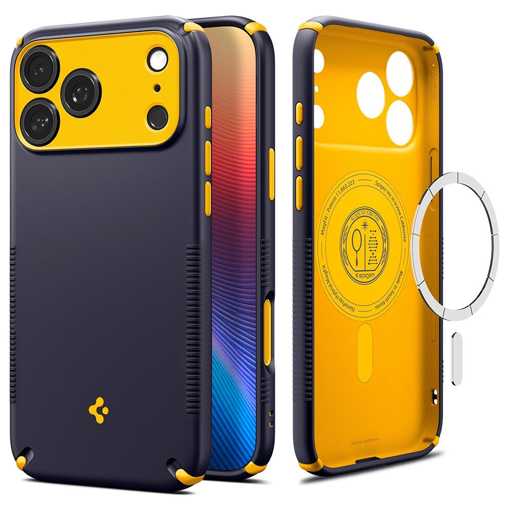 Spigen iPhone 17 Pro Max/iPhone 18 Pro Max Cover Nano Pop Hybrid MagFit Blueberry Navy