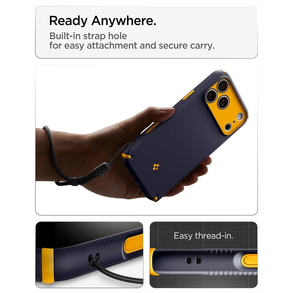 Spigen iPhone 17 Pro Max/iPhone 18 Pro Max Cover Nano Pop Hybrid MagFit Blueberry Navy