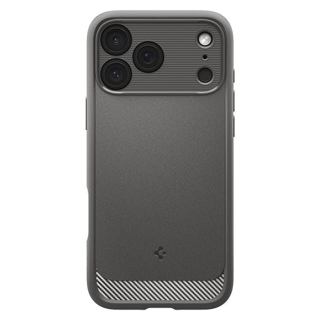 Spigen iPhone 17 Pro Max/iPhone 18 Pro Max Cover Rugged Armor MagFit Grå
