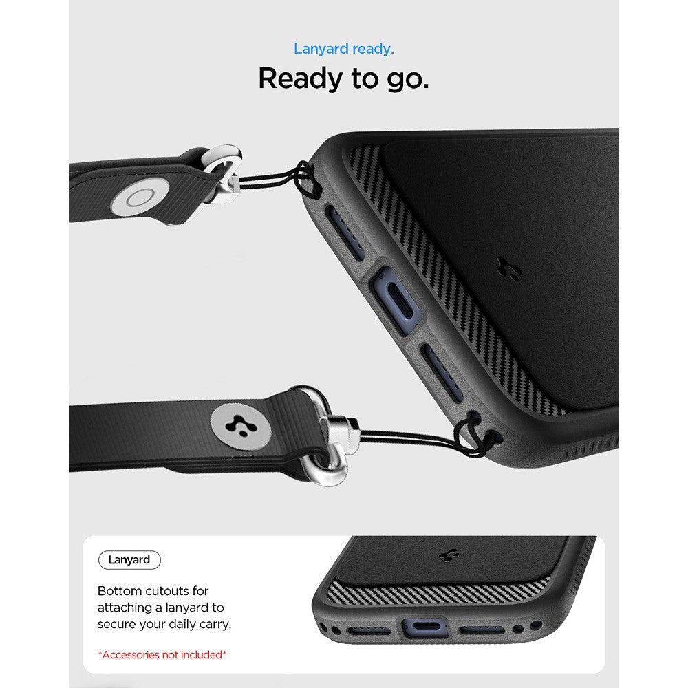 Spigen iPhone 17 Pro Max/iPhone 18 Pro Max Cover Rugged Armor MagFit Matte Black