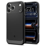 Spigen iPhone 17 Pro Max/iPhone 18 Pro Max Cover Rugged Armor MagFit Matte Black