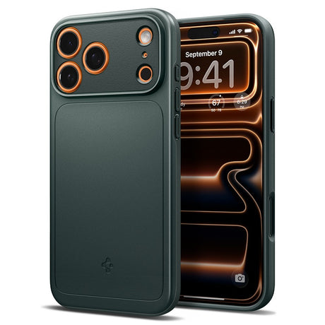 Spigen iPhone 17 Pro Max/iPhone 18 Pro Max Cover Thin Fit MagFit Abyss Green