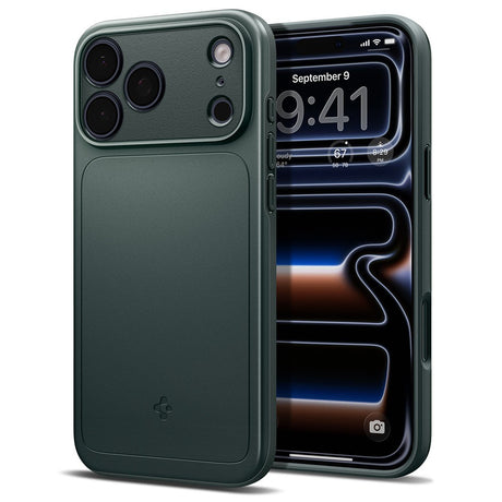 Spigen iPhone 17 Pro Max/iPhone 18 Pro Max Cover Thin Fit MagFit Abyss Green