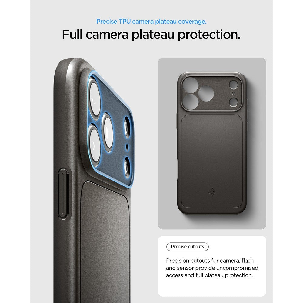 Spigen iPhone 17 Pro Max/iPhone 18 Pro Max Cover Thin Fit MagFit Gunmetal