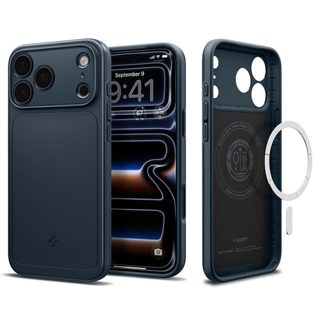 Spigen iPhone 17 Pro Max/iPhone 18 Pro Max Cover Thin Fit MagFit Metal Slate