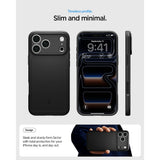 Spigen iPhone 17 Pro Max/iPhone 18 Pro Max Cover Thin Fit MagFit Sort