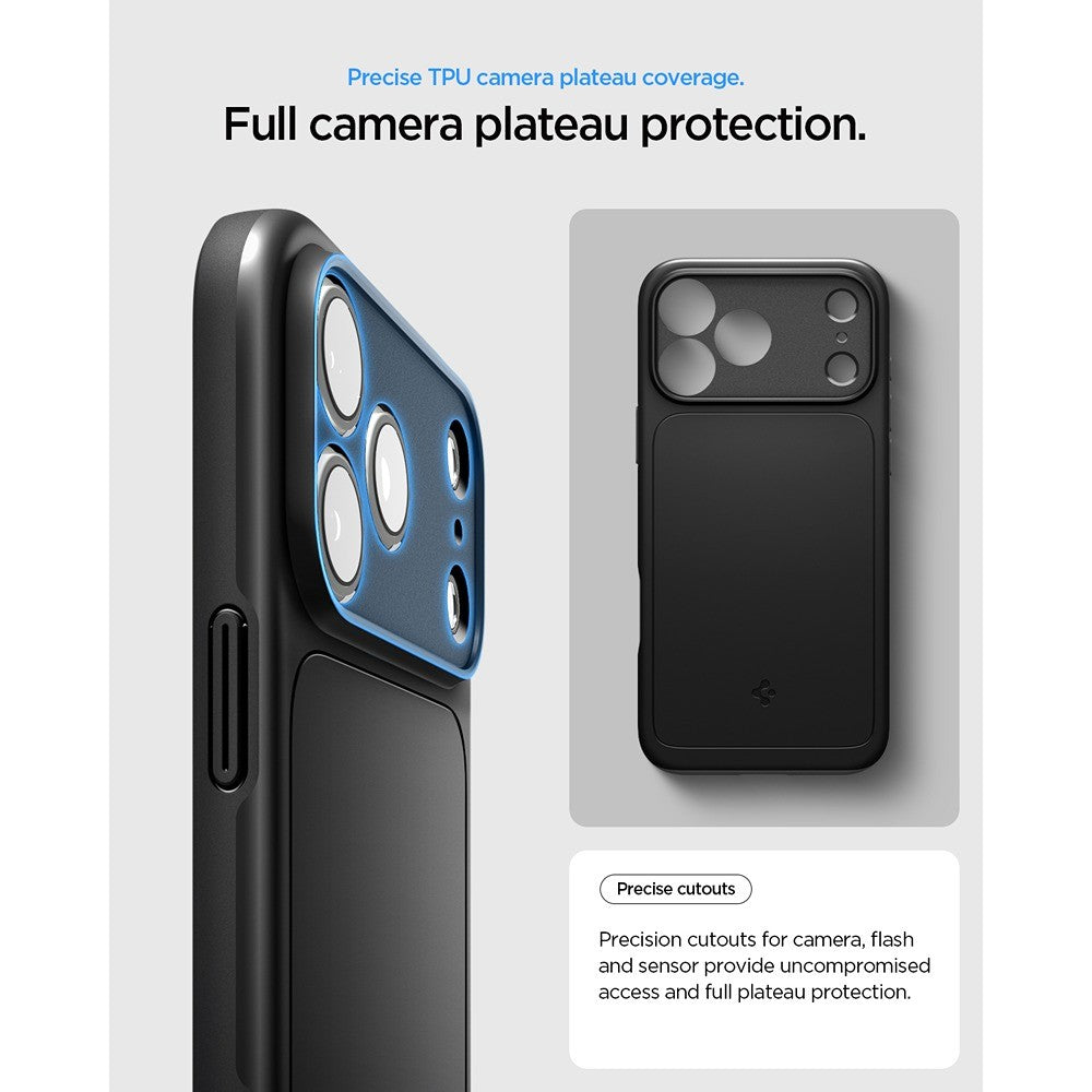 Spigen iPhone 17 Pro Max/iPhone 18 Pro Max Cover Thin Fit MagFit Sort