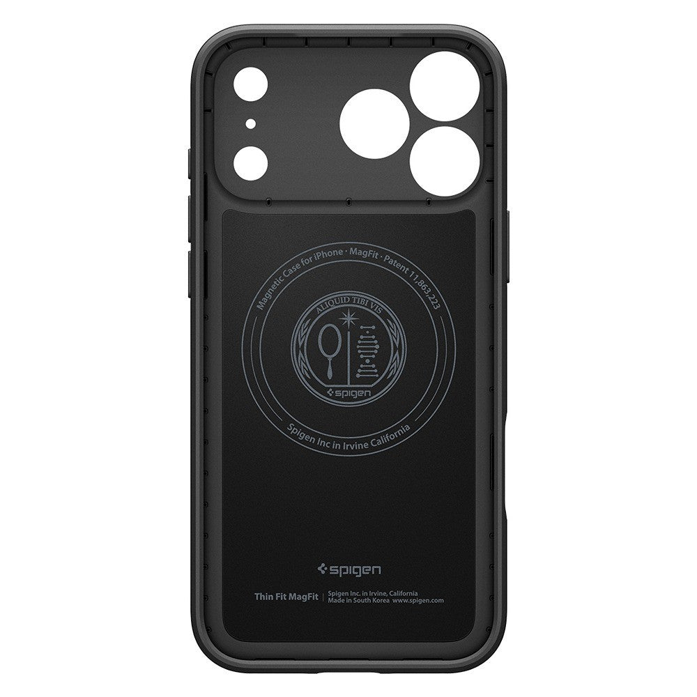 Spigen iPhone 17 Pro Max/iPhone 18 Pro Max Cover Thin Fit MagFit Sort