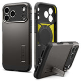 Spigen iPhone 17 Pro Max/iPhone 18 Pro Max Cover Tough Armor T MagFit Gunmetal