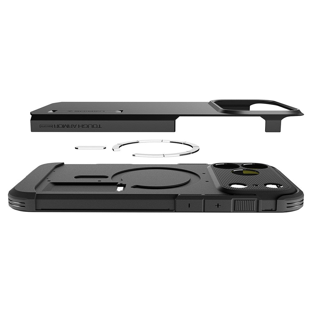 Spigen iPhone 17 Pro Max/iPhone 18 Pro Max Cover Tough Armor T MagFit Sort