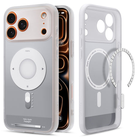 Spigen iPhone 17 Pro Max/iPhone 18 Pro Max Cover Ultra Hybrid MagFit Classic Sølv