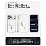 Spigen iPhone 17 Pro Max/iPhone 18 Pro Max Cover Ultra Hybrid MagFit Clear Gold