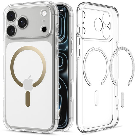 Spigen iPhone 17 Pro Max/iPhone 18 Pro Max Cover Ultra Hybrid MagFit Clear Gold