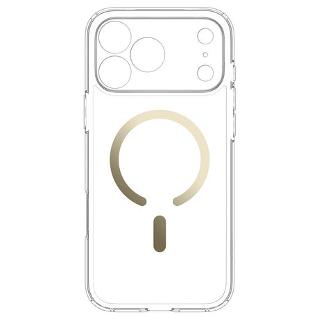 Spigen iPhone 17 Pro Max/iPhone 18 Pro Max Cover Ultra Hybrid MagFit Clear Gold