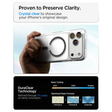 Spigen iPhone 17 Pro Max/iPhone 18 Pro Max Cover Ultra Hybrid MagFit Clear Graphite