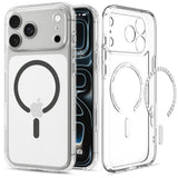 Spigen iPhone 17 Pro Max/iPhone 18 Pro Max Cover Ultra Hybrid MagFit Clear Graphite