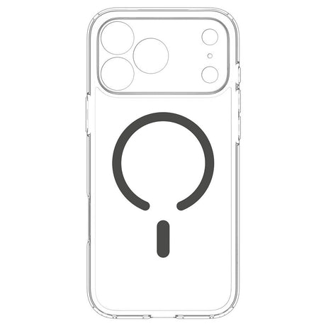 Spigen iPhone 17 Pro Max/iPhone 18 Pro Max Cover Ultra Hybrid MagFit Clear Graphite