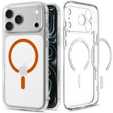Spigen iPhone 17 Pro Max/iPhone 18 Pro Max Cover Ultra Hybrid MagFit Clear Orange