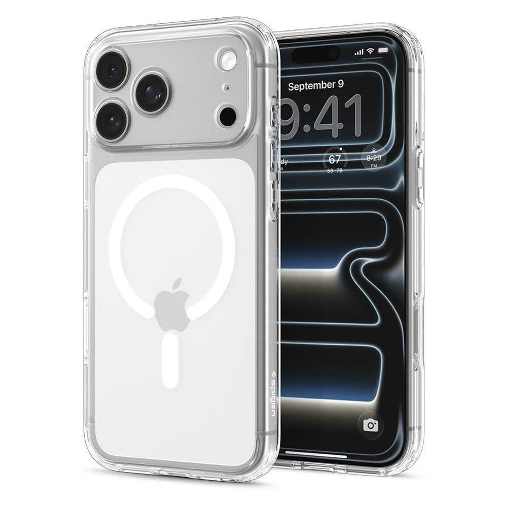Spigen iPhone 17 Pro Max/iPhone 18 Pro Max Cover Ultra Hybrid MagFit Clear White