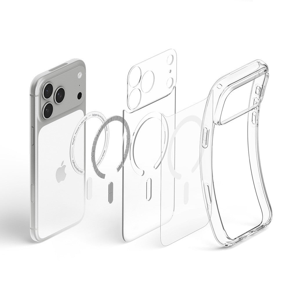 Spigen iPhone 17 Pro Max/iPhone 18 Pro Max Cover Ultra Hybrid MagFit Clear White