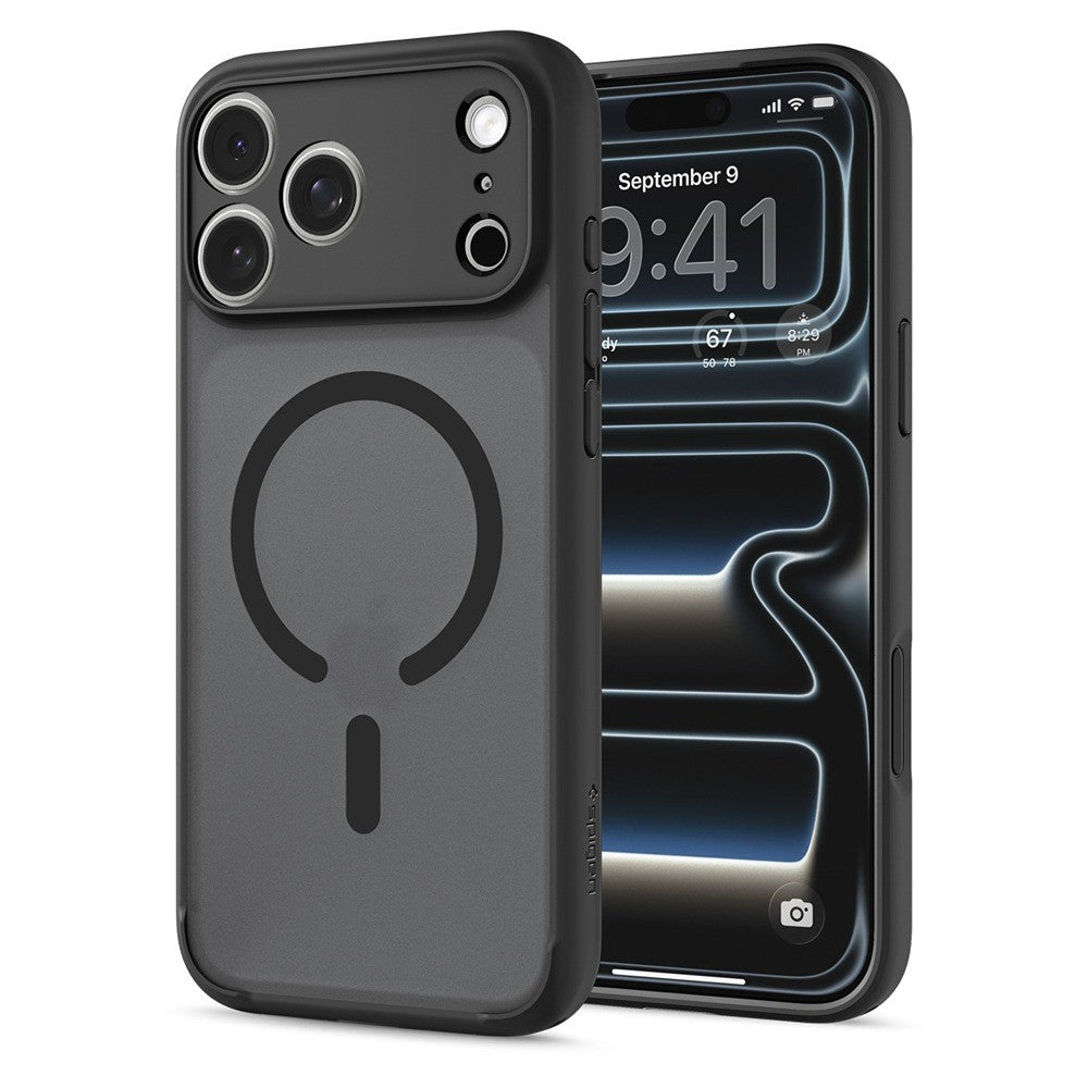 Spigen iPhone 17 Pro Max/iPhone 18 Pro Max Cover Ultra Hybrid MagFit Frost Black