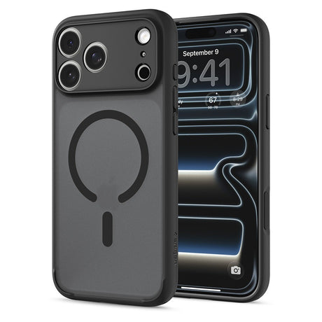 Spigen iPhone 17 Pro Max/iPhone 18 Pro Max Cover Ultra Hybrid MagFit Frost Black