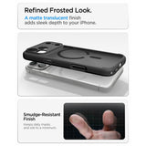 Spigen iPhone 17 Pro Max/iPhone 18 Pro Max Cover Ultra Hybrid MagFit Frost Black