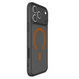 Spigen iPhone 17 Pro Max/iPhone 18 Pro Max Cover Ultra Hybrid MagFit Frost Black Orange