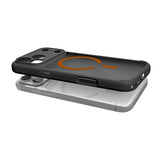 Spigen iPhone 17 Pro Max/iPhone 18 Pro Max Cover Ultra Hybrid MagFit Frost Black Orange