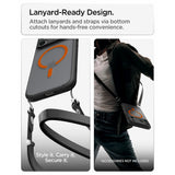 Spigen iPhone 17 Pro Max/iPhone 18 Pro Max Cover Ultra Hybrid MagFit Frost Black Orange