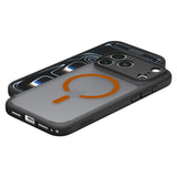Spigen iPhone 17 Pro Max/iPhone 18 Pro Max Cover Ultra Hybrid MagFit Frost Black Orange