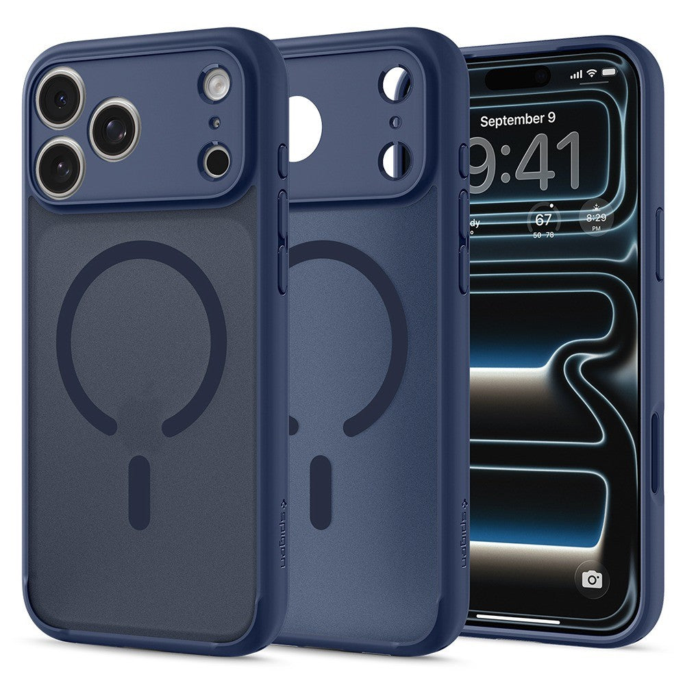 Spigen iPhone 17 Pro Max/iPhone 18 Pro Max Cover Ultra Hybrid MagFit Frost Deep Blue
