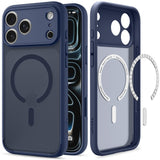 Spigen iPhone 17 Pro Max/iPhone 18 Pro Max Cover Ultra Hybrid MagFit Frost Deep Blue