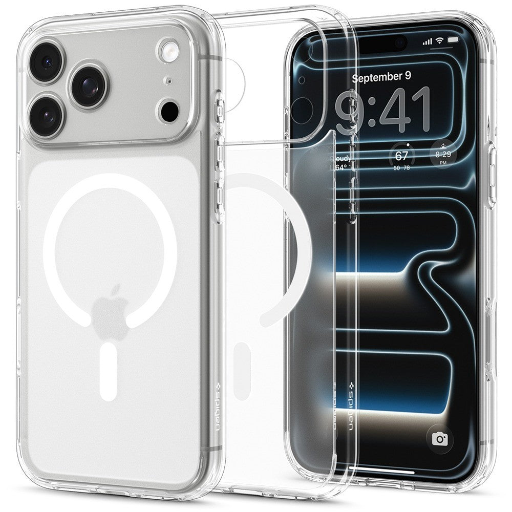 Spigen iPhone 17 Pro Max/iPhone 18 Pro Max Cover Ultra Hybrid MagFit Frost White