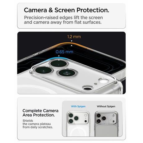 Spigen iPhone 17 Pro Max/iPhone 18 Pro Max Cover Ultra Hybrid MagFit Frost White