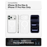Spigen iPhone 17 Pro Max/iPhone 18 Pro Max Cover Ultra Hybrid MagFit Frost White