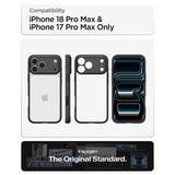 Spigen iPhone 17 Pro Max/iPhone 18 Pro Max Cover Ultra Hybrid Matte Black