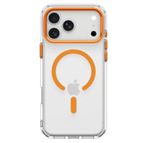 Spigen iPhone 17 Pro Max/iPhone 18 Pro Max Cover Ultra Hybrid Optik S MagFit Clear Orange