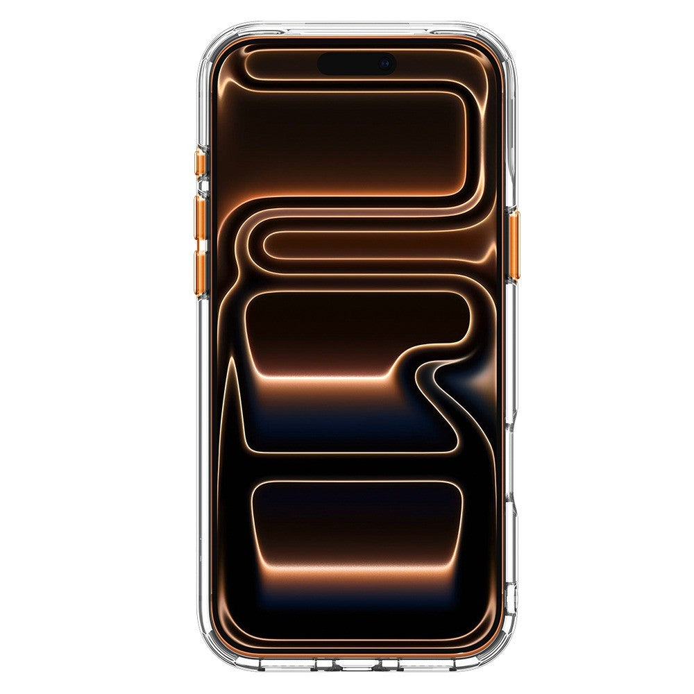 Spigen iPhone 17 Pro Max/iPhone 18 Pro Max Cover Ultra Hybrid Optik S MagFit Clear Orange