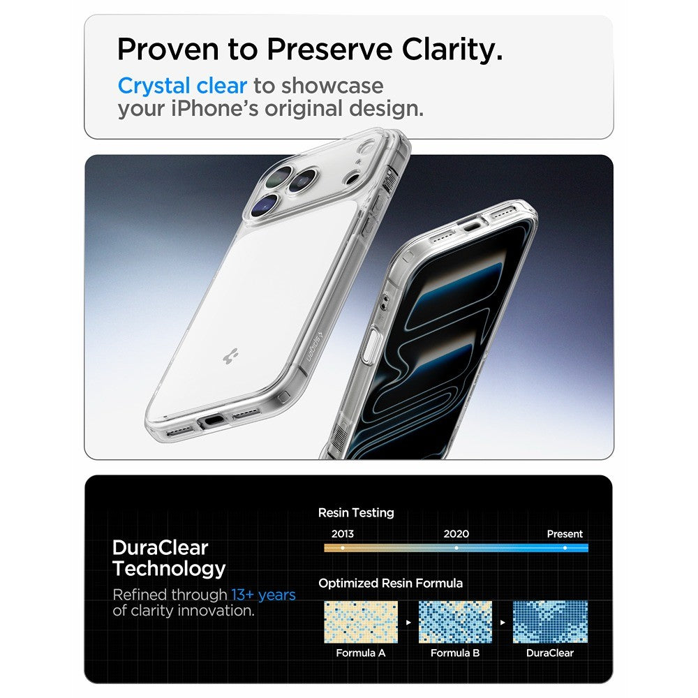 Spigen iPhone 17 Pro Max/iPhone 18 Pro Max Cover Ultra Hybrid T MagFit Glossy White
